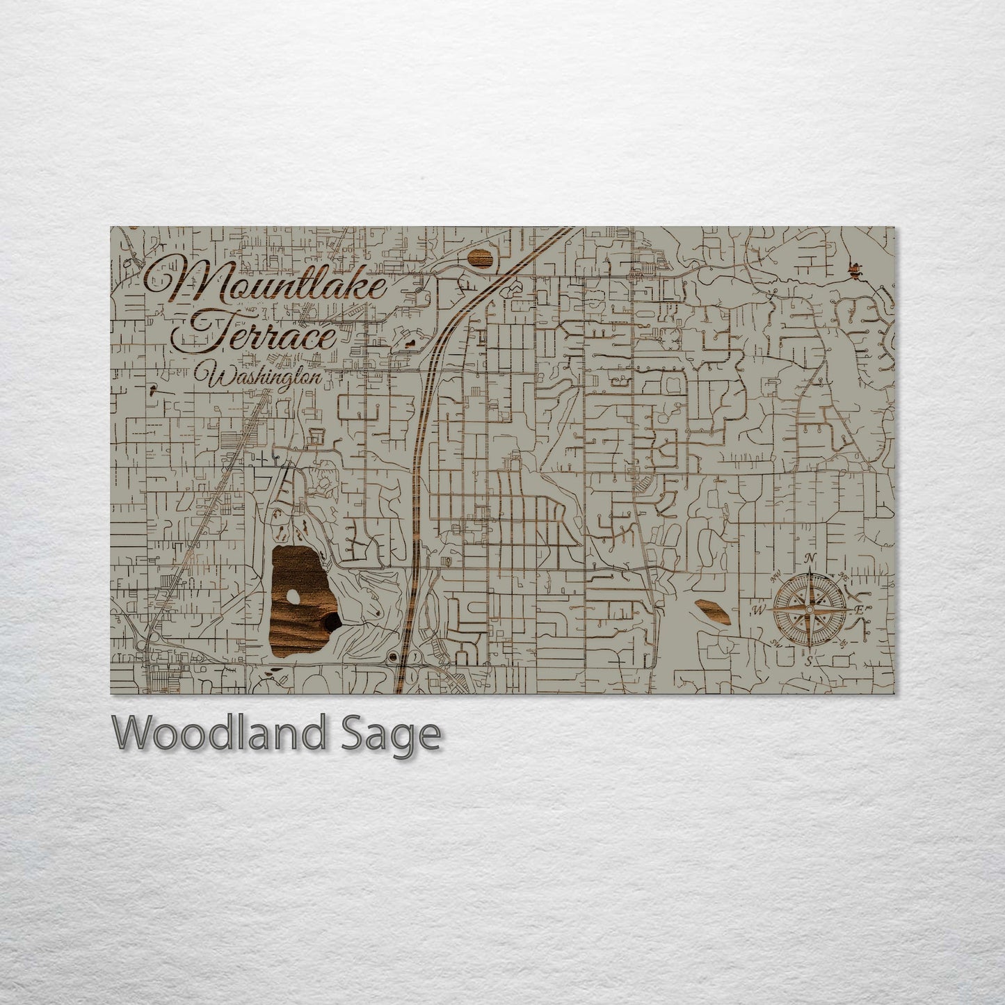 Mountlake Terrace, Washington Street Map