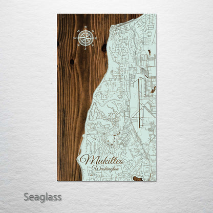 Mukilteo, Washington Street Map