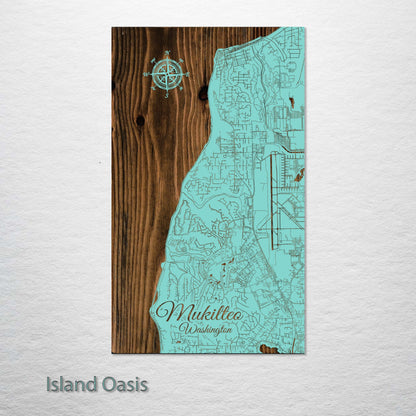 Mukilteo, Washington Street Map