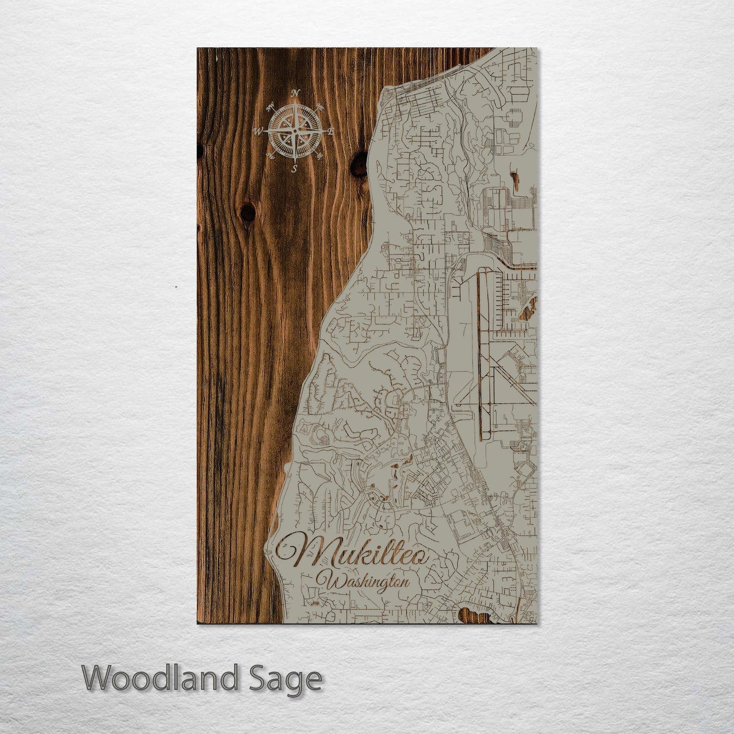 Mukilteo, Washington Street Map