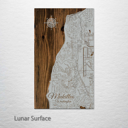 Mukilteo, Washington Street Map