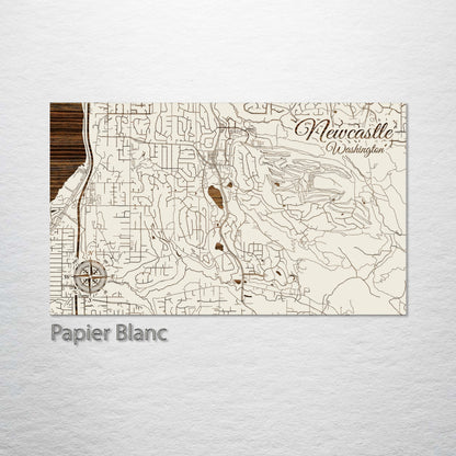 Newcastle, Washington Street Map