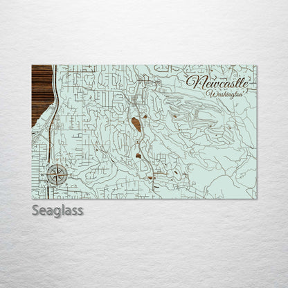 Newcastle, Washington Street Map