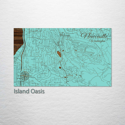 Newcastle, Washington Street Map