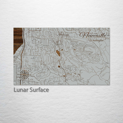 Newcastle, Washington Street Map