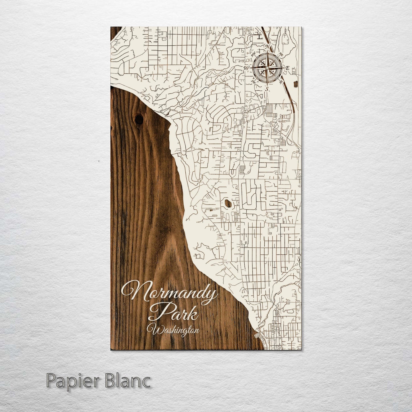 Normandy Park, Washington Street Map