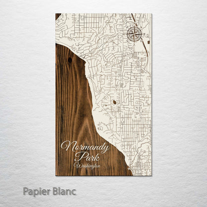 Normandy Park, Washington Street Map