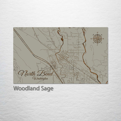 North Bend, Washington Street Map