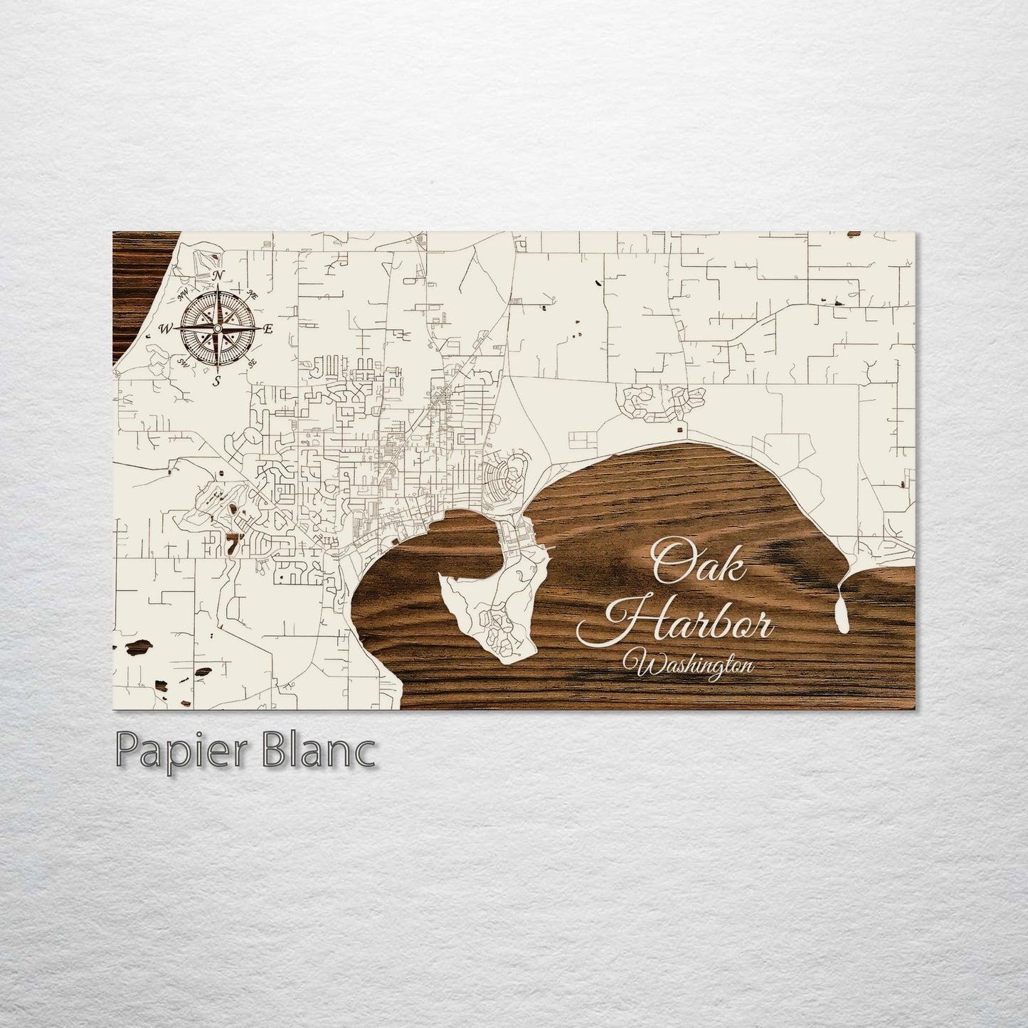 Oak Harbor, Washington Street Map