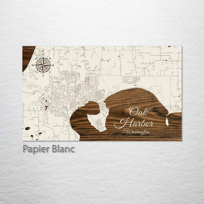 Oak Harbor, Washington Street Map