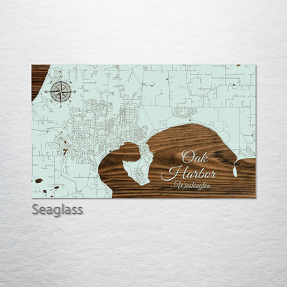 Oak Harbor, Washington Street Map