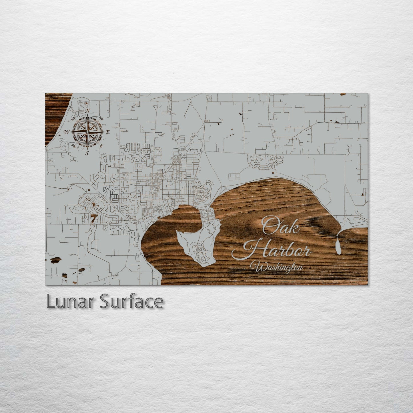 Oak Harbor, Washington Street Map