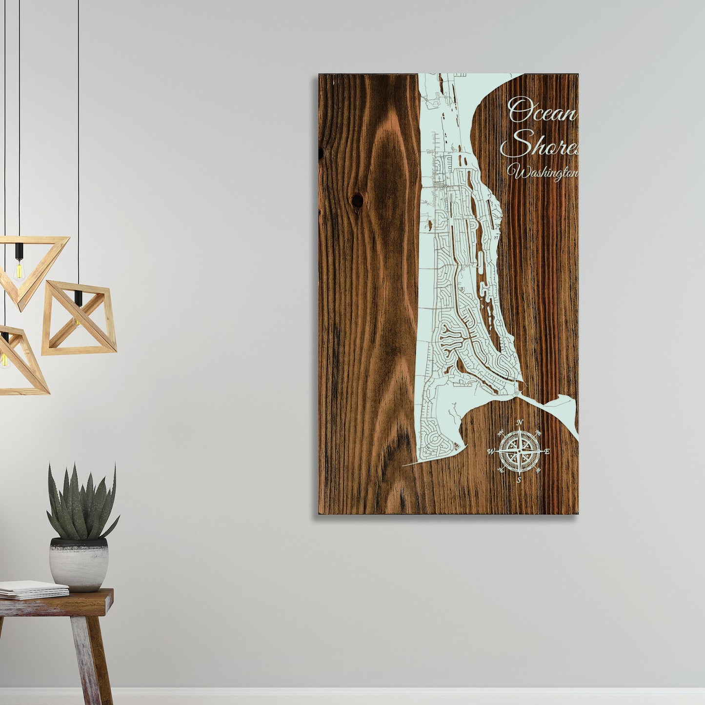 Ocean Shores, Washington Street Map