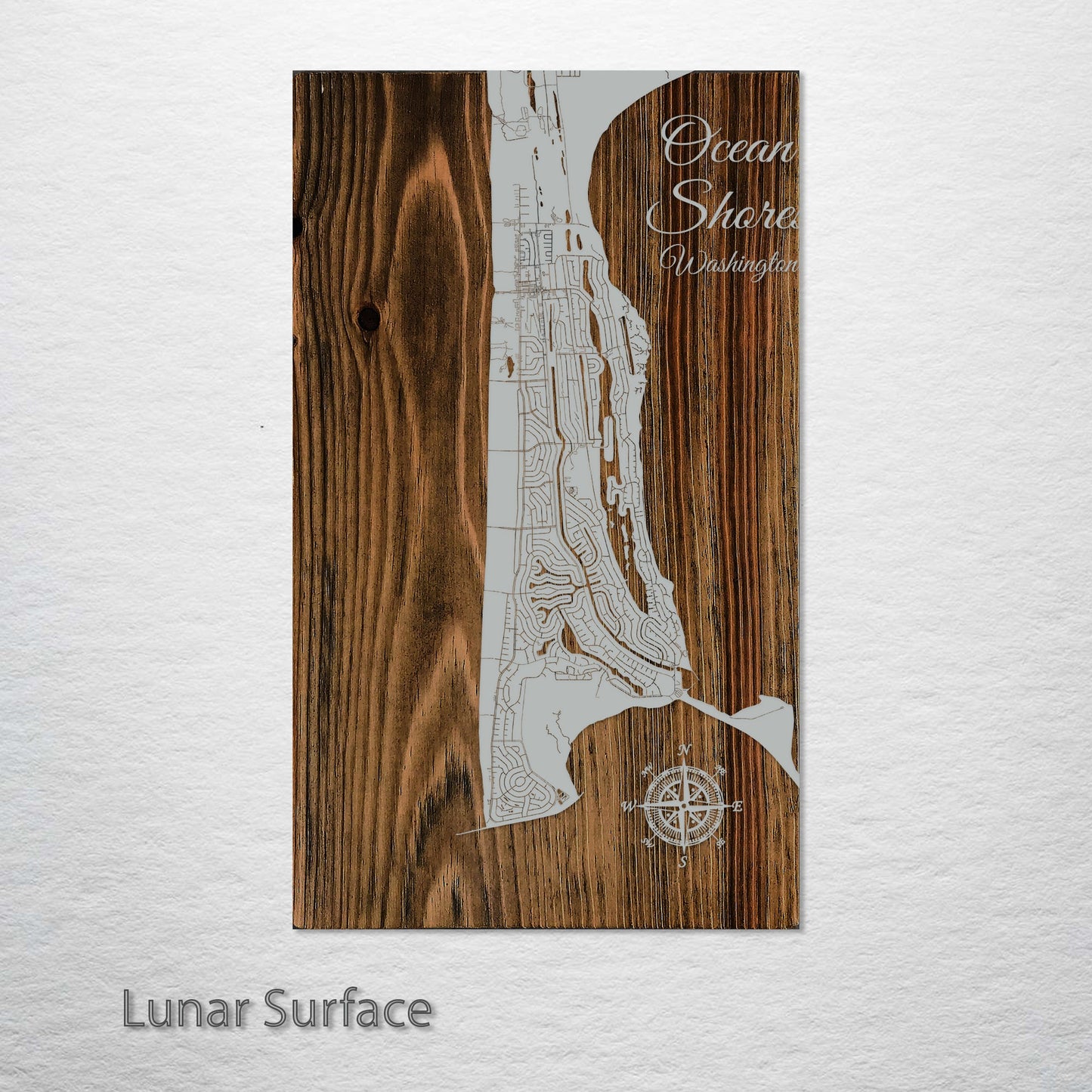 Ocean Shores, Washington Street Map