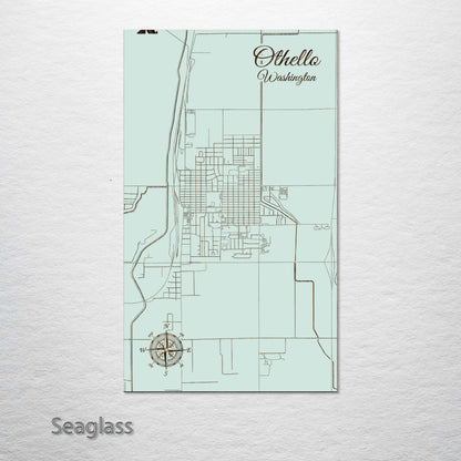 Othello, Washington Street Map