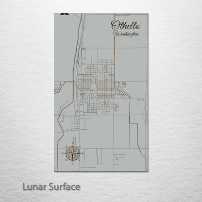 Othello, Washington Street Map