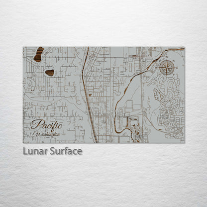 Pacific, Washington Street Map