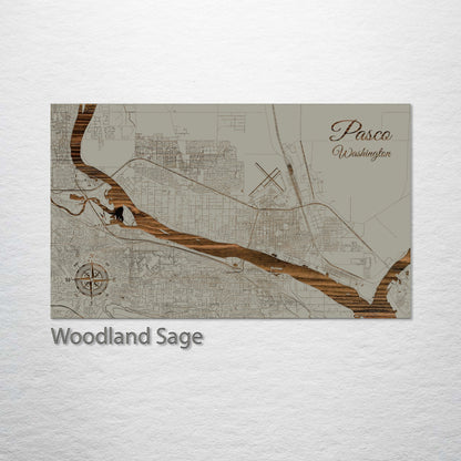 Pasco, Washington Street Map