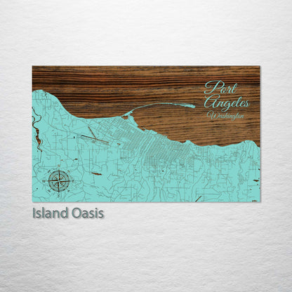 Port Angeles, Washington Street Map