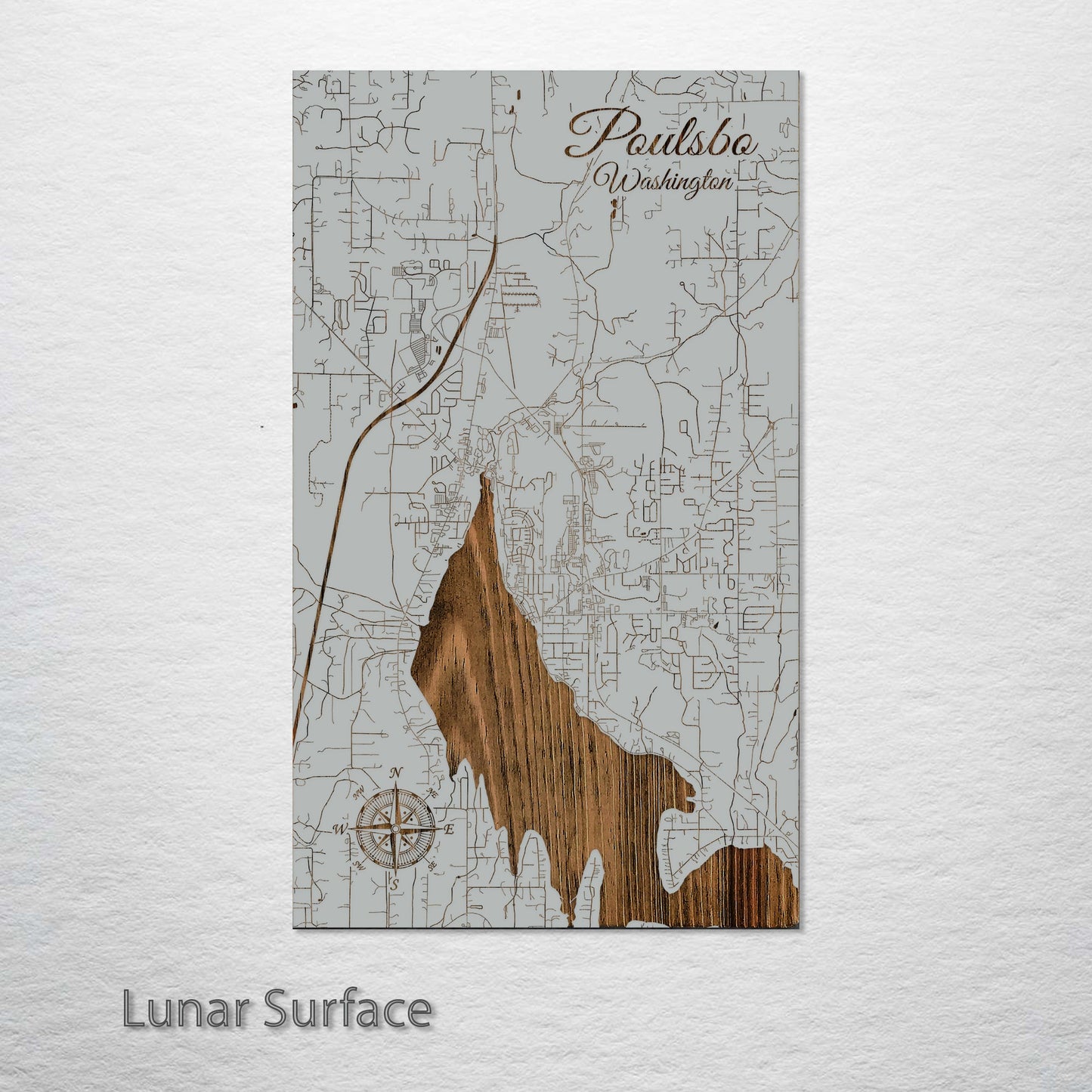 Poulsbo, Washington Street Map