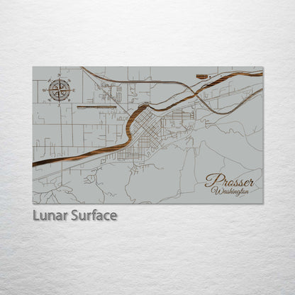 Prosser, Washington Street Map