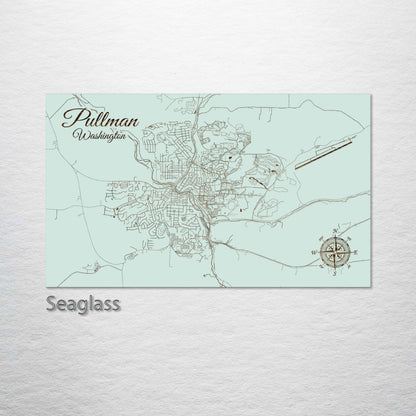 Pullman, Washington Street Map