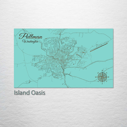 Pullman, Washington Street Map