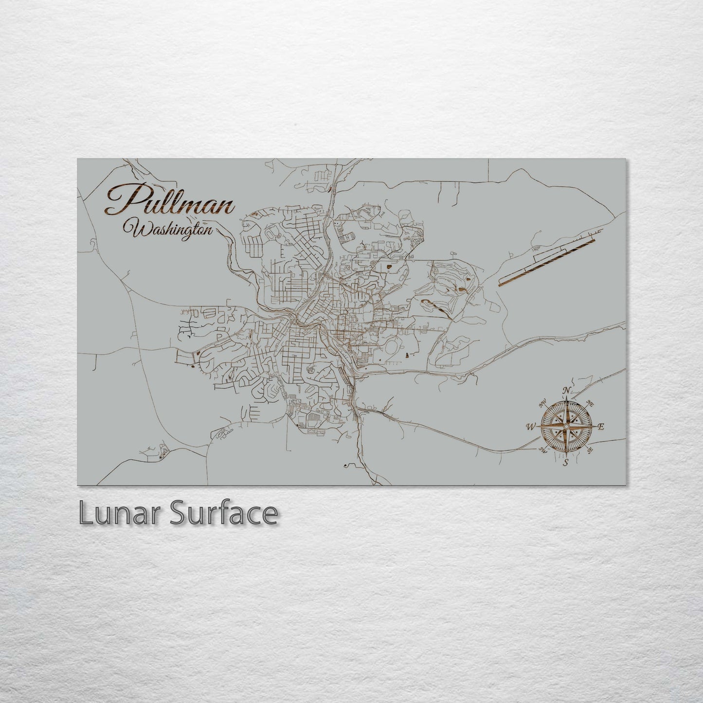 Pullman, Washington Street Map