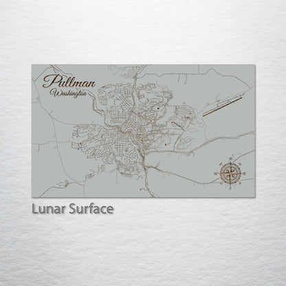 Pullman, Washington Street Map