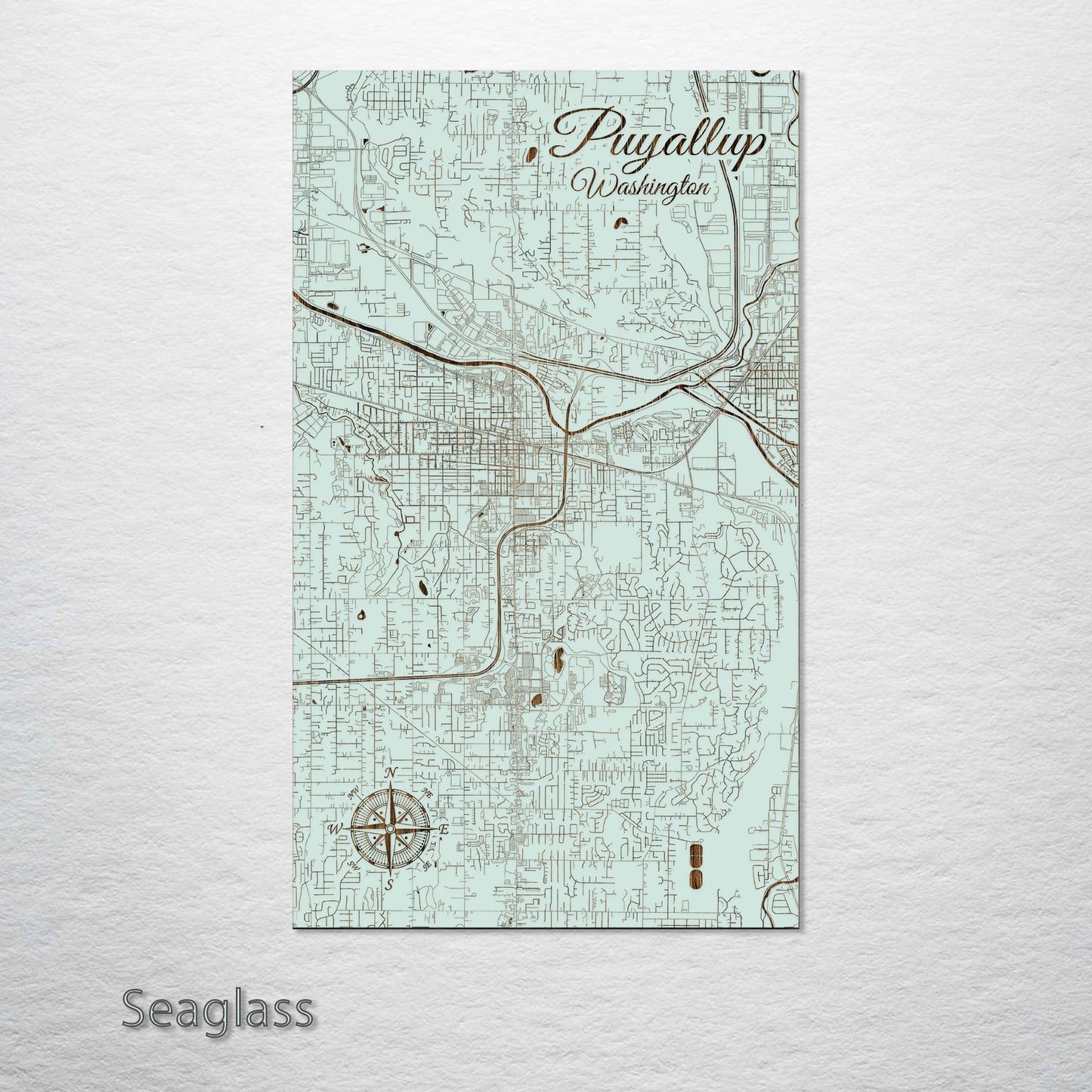 Puyallup, Washington Street Map