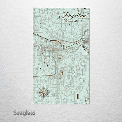 Puyallup, Washington Street Map