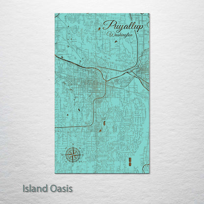 Puyallup, Washington Street Map