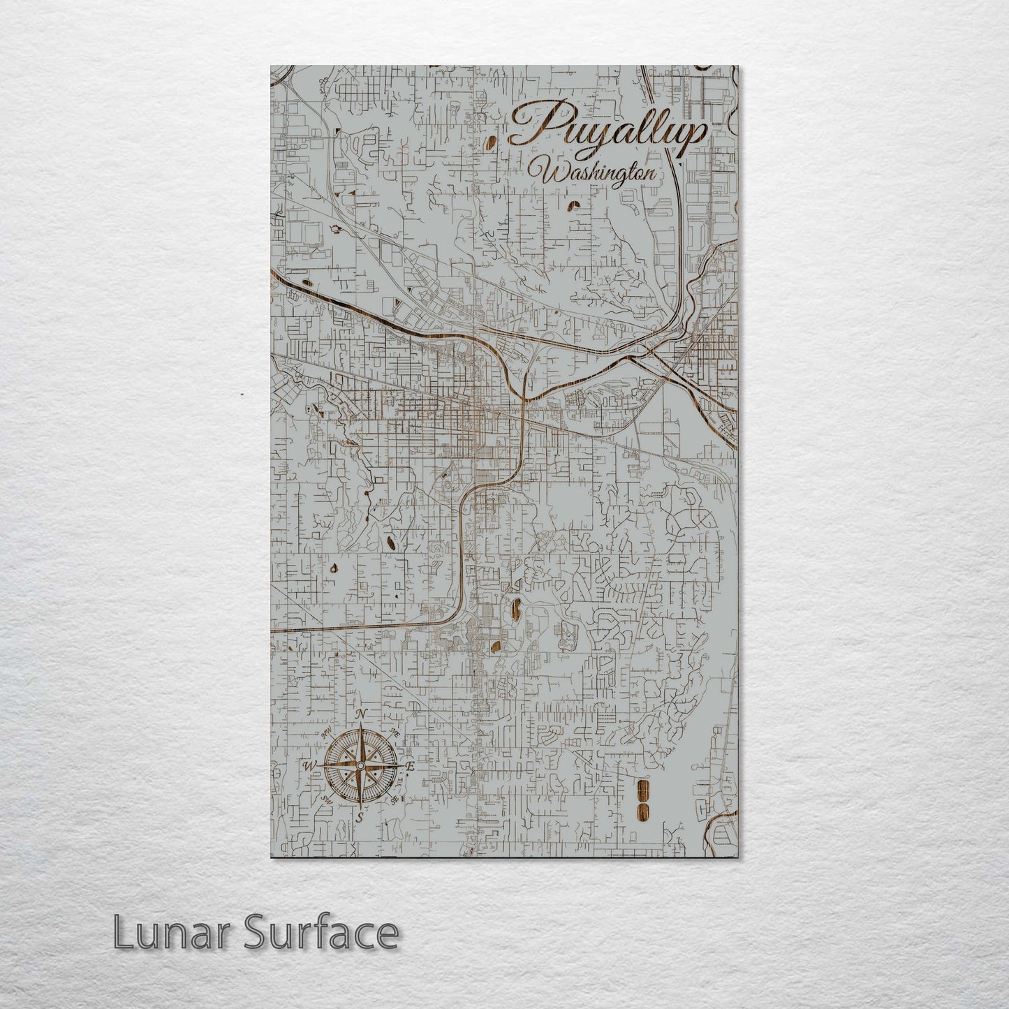 Puyallup, Washington Street Map