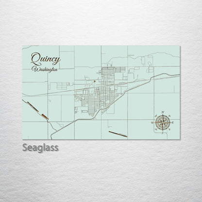 Quincy, Washington Street Map