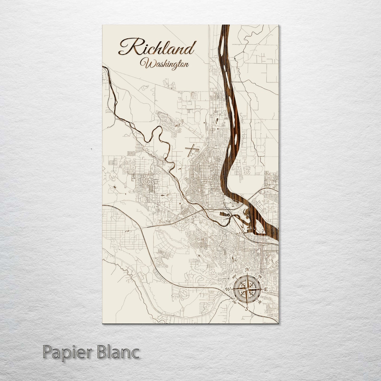 Richland, Washington Street Map