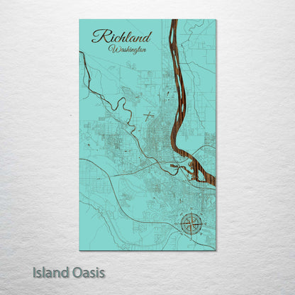 Richland, Washington Street Map