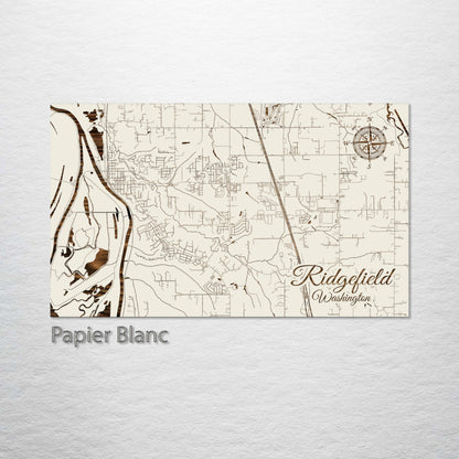 Ridgefield, Washington Street Map