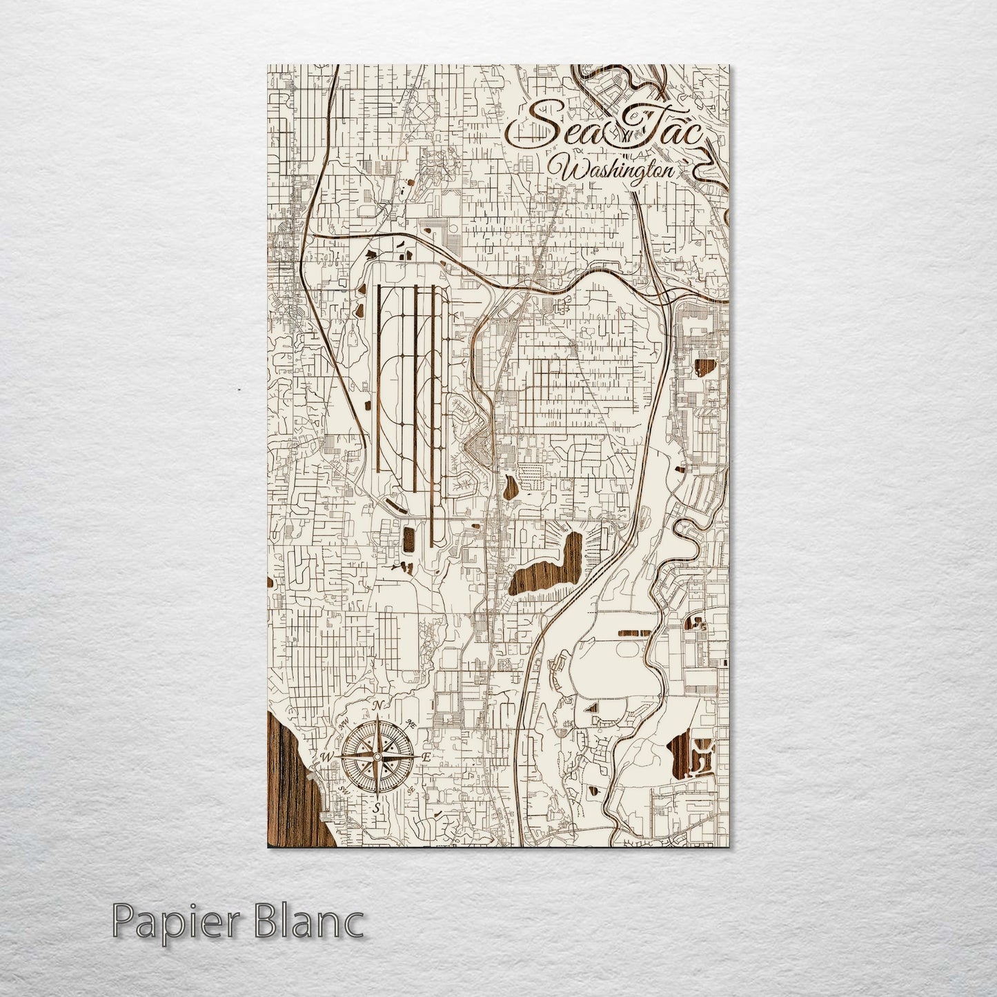 SeaTac, Washington Street Map