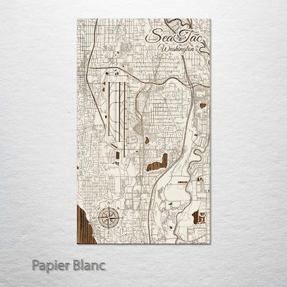 SeaTac, Washington Street Map