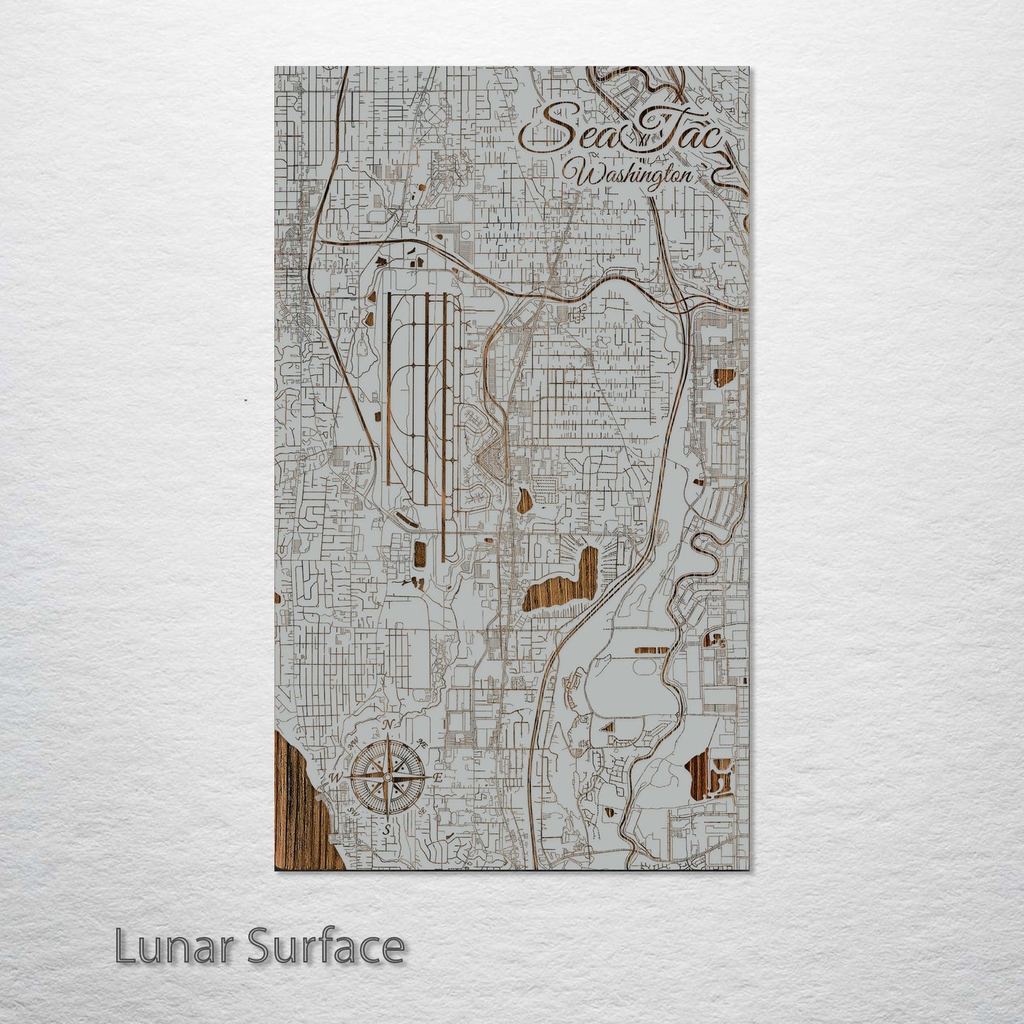 SeaTac, Washington Street Map