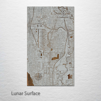 SeaTac, Washington Street Map