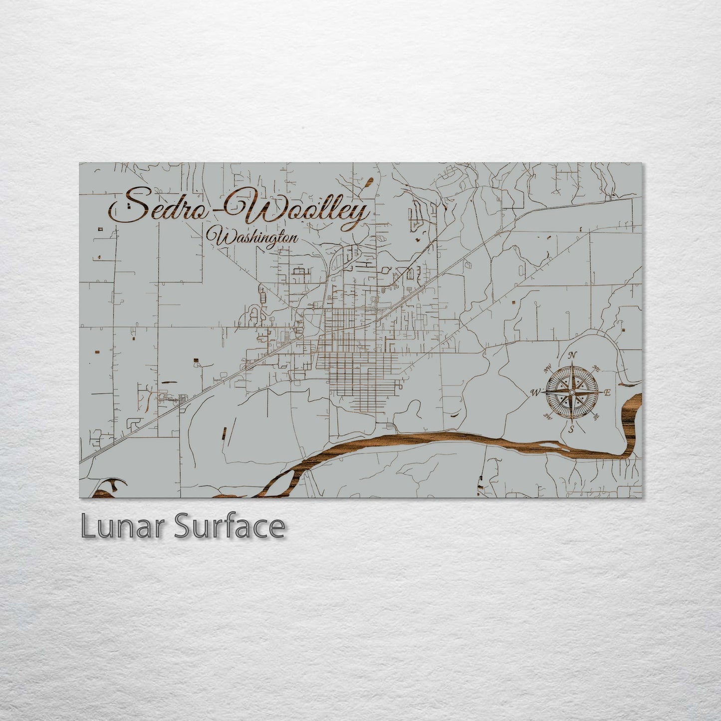 Sedro-Woolley, Washington Street Map