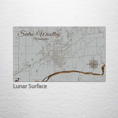 Sedro-Woolley, Washington Street Map