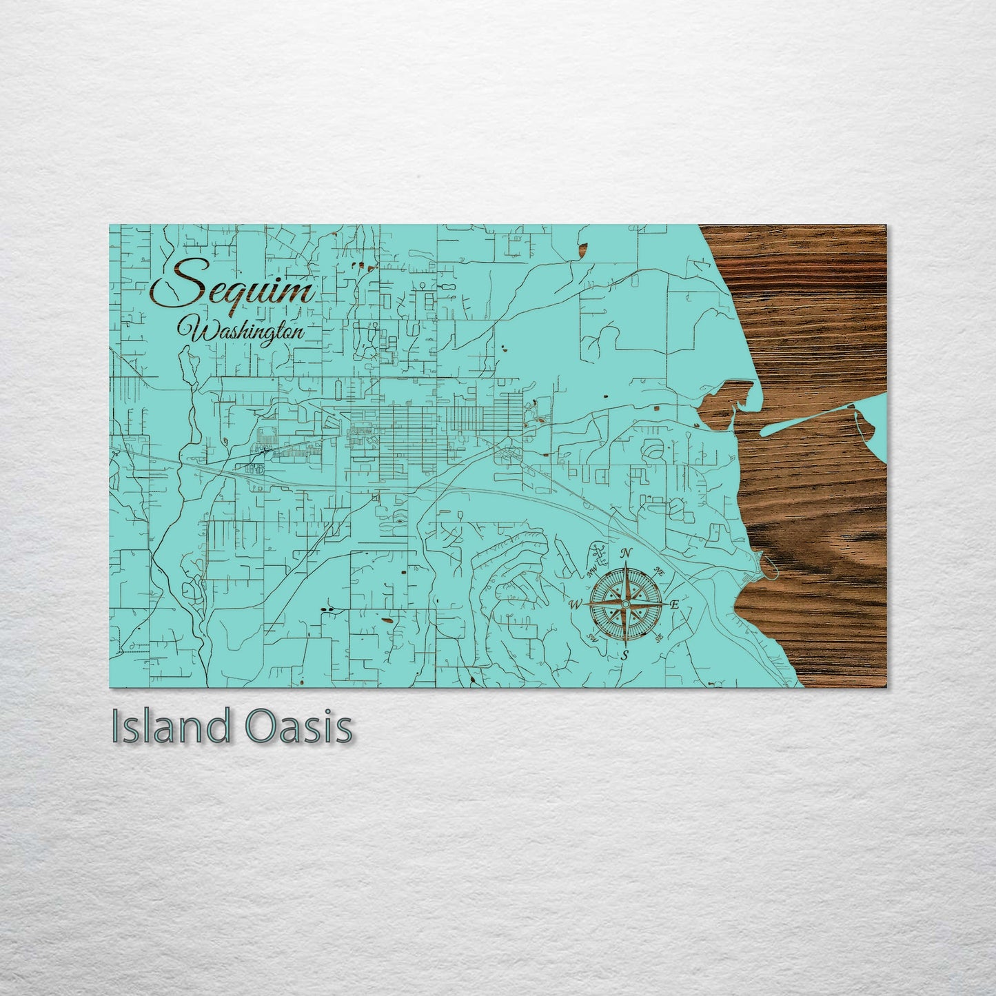 Sequim, Washington Street Map