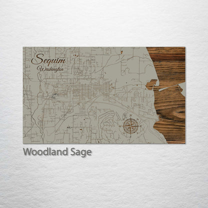 Sequim, Washington Street Map