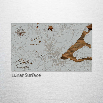 Shelton, Washington Street Map