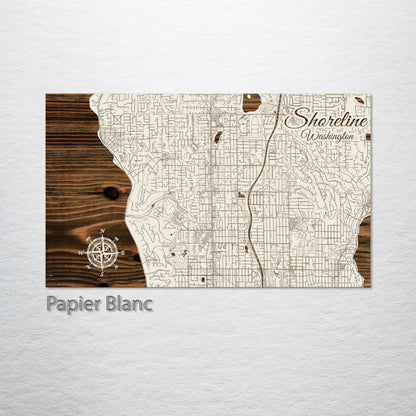 Shoreline, Washington Street Map