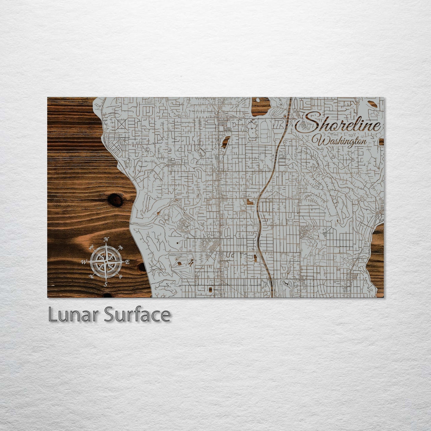 Shoreline, Washington Street Map