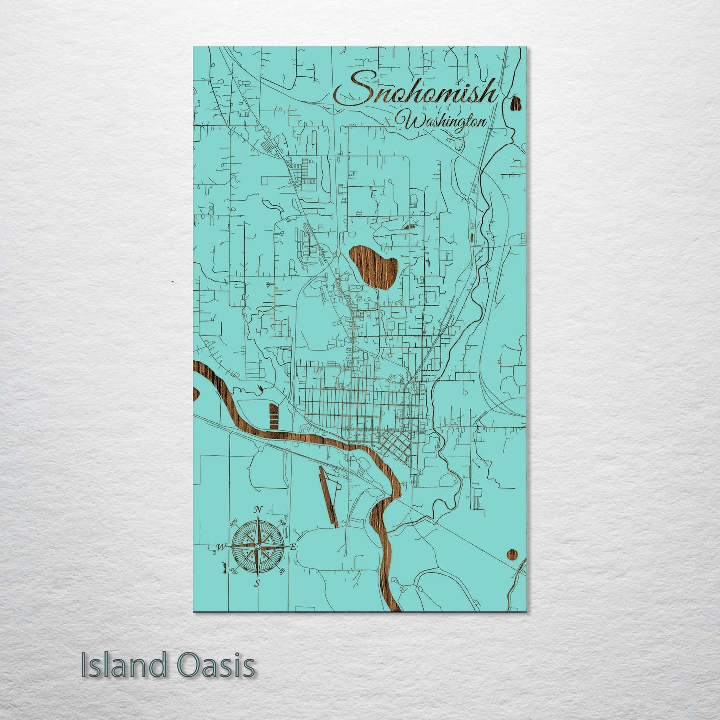 Snohomish, Washington Street Map