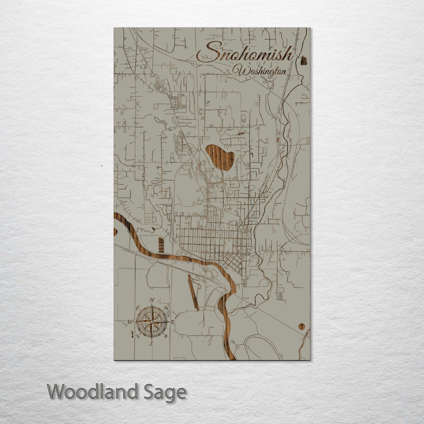 Snohomish, Washington Street Map